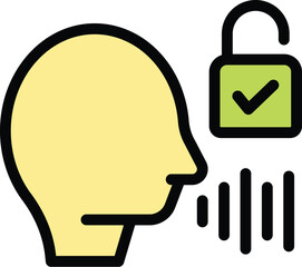 Poster - Voice unlock system granting access to a user through voice recognition technology