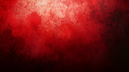 Poster - Red Gradient Fading to Black: A grainy red gradient background fading to black, with a subtle light source for depth.  -