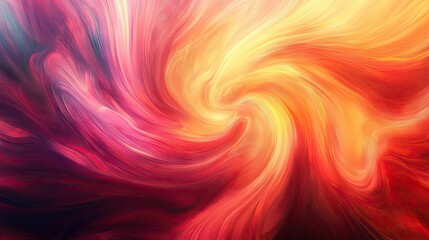 Poster - Vibrant Swirls of Colorful Abstract Artwork