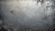 Speckled silver grunge overlay with fine metallic flecks, darkened edges, and subtle smudges for an antique metal effect