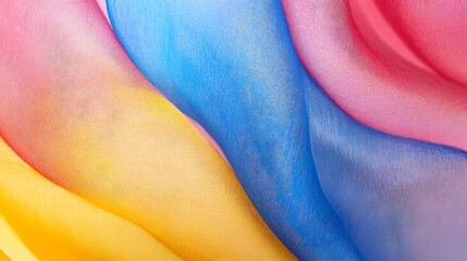 Fototapete - Vibrant Abstract Background with Colorful Swirling Pastels for Design Inspiration : Generative AI