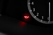 © BLKstudio - The red engine oil pressure light , engine oil light blinking malfunction on car instrument panel in a car , Car repair concept