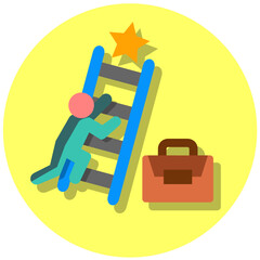 Poster - Career Ladder Icon