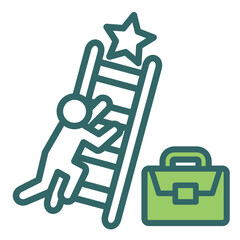 Poster - Career Ladder Icon