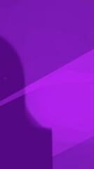 Leinwandbilder - Geometric purple abstract with subtle light and shadow play, creating depth and intrigue