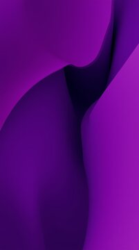 Abstract purple curves with deep shadows, creating a sense of movement and depth