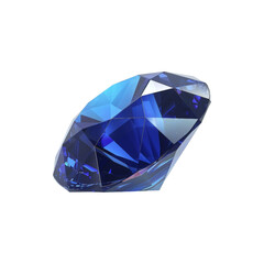 Poster - Sparkling Blue Diamond