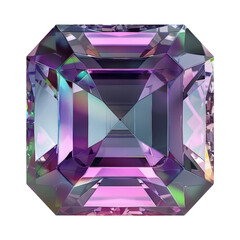 Poster - Emerald Cut Gemstone