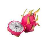 Dragon fruit isolated on transparen png.