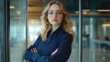 Wall Mural - The Confident Businesswoman Portrait