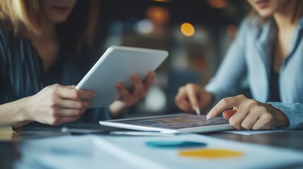 Poster - Collaboration Over Digital Devices in Modern Workspace