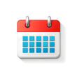 © Sariful - calendar icon, isolated on a white background