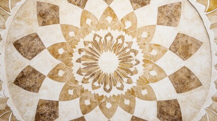 Poster - Intricate Stone Pattern.