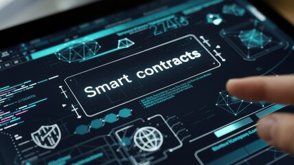 Poster - exploring the future of digital transactions with smart contracts technology