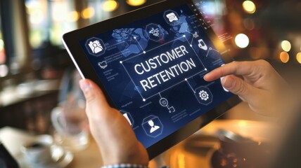 Poster - Maximizing Customer Retention through Innovative Strategies and Technology Integration