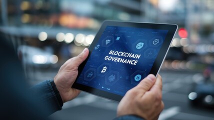 Poster - Exploring Blockchain Governance Key Concepts and Trends in Technology Today