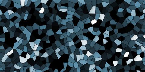 Poster - Abstract colorful broken stained-glass background with colorful line. geometric seamless pattern with 3d shapes triangle background. colorful low poly crystal mosaic and tiles background pattern.