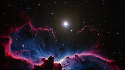 Wall Mural - Explore the depths of space, stars and nebulae in 4K, in outer space