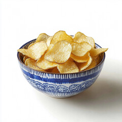 potato chips in a bowl