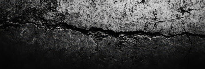 Poster - Dark Textured Cement Wall Background