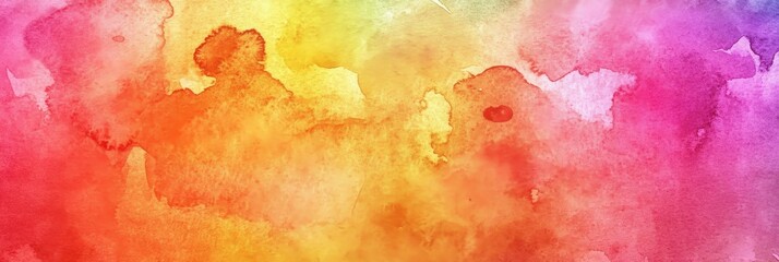 Poster - colorful abstract watercolor background for creative projects