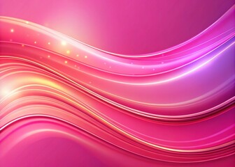 Poster - Abstract Pink Gradient Wave Pattern Background for Web and Advertising Use
