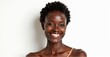 © Alex - An African woman with a glowing smile and short natural hair