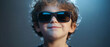 © Fernando - Cool Kid Wearing Sunglasses and Looking  at Camera
