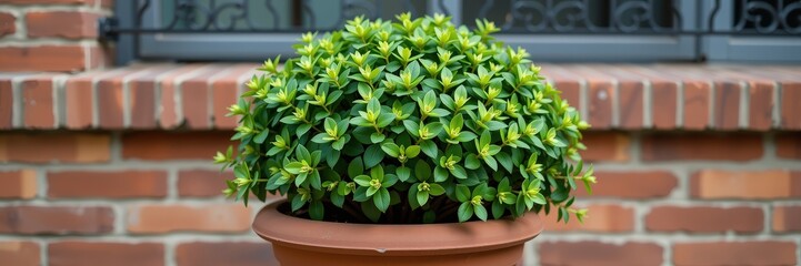 Wall Mural - plants in a row