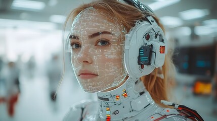 Poster - Conceptual Image Depicting the Potential for AI-Powered Systems to Manipulate and Control Human Behavior Through Sophisticated Machine Learning Models and Automated Decision-Making.
