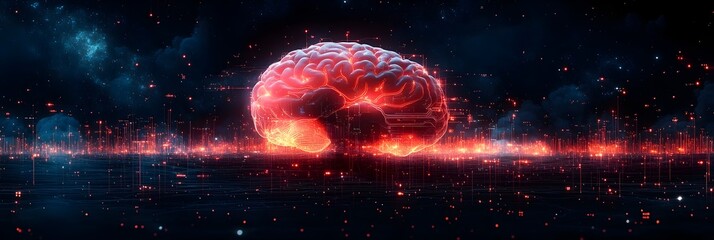 Leinwandbilder - Control:Bridging the Brain-Technology Frontier for Human Dominance explores the concept of using advanced interfaces to control and influence human behavior.
