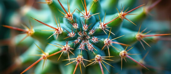 Poster - Spiky Cactus Macro