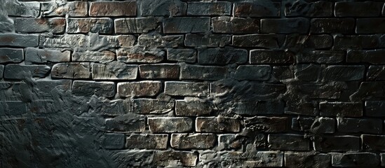 Wall Mural - Free brick wall texture background with copy space image for product or ad design included