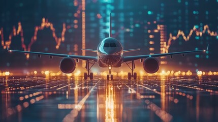 Poster - Taking flight the intersection of aviation and stock market dynamics on the airport runway
