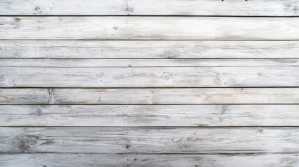 Poster - Panoramic top view of a wooden texture in natural light A clean grey grain wooden surface featuring a birch panel backdrop with subtle streaks for a wide screen effect