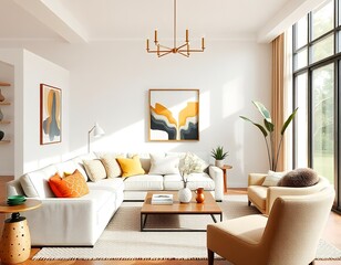 interior home design of a living room