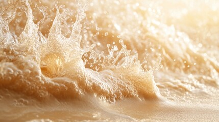 Poster - Abstract background featuring a splash of sand