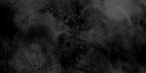 Wall Mural - Abstract dark grey storm cloud texture. black dramatic smoke brush effect smoke swirls misty fog isolated, background. Gray grunge painted paper textured canvas for design watercolor scraped vector.	