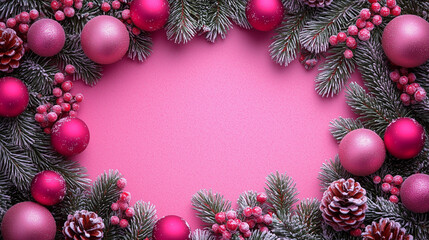 Wall Mural - wallpaper for christmas with gifts and christmas decoration