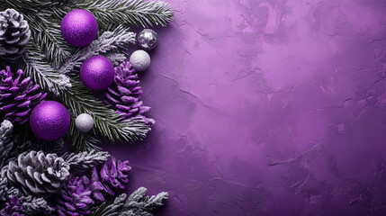 Wall Mural - wallpaper for christmas with gifts and christmas decoration
