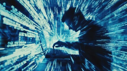 Poster - Dynamic Hacker Typing Code Rapidly in Dark Environment