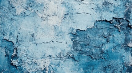 Poster - Light blue low contrast concrete texture featuring rough and irregular surfaces suitable for your concept or product