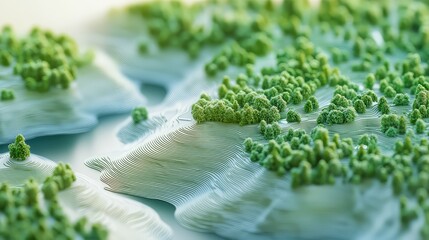 Poster - 3D Model of Complex Interactions in Natural Landscapes