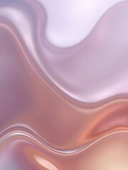 Wall Mural - Abstract pink and white wavy background.