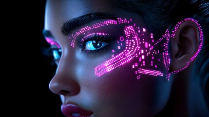 Poster - Innovative graphic design tool interface, vibrant colors, user-friendly layout, interactive features, enhancing creativity and design efficiency