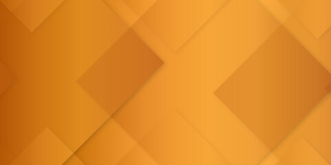 Poster - Abstract modern orange and golden pattern geometric luxury gradient line background random square shape design. 3d shadow effects, modern design template background. layered geometric triangle shapes.
