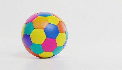 colourful soccer ball