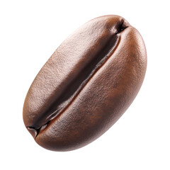 Wall Mural - coffee bean isolated on transparent background cutout