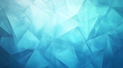 Poster - Background with blue and white gradient with ice-like pattern.