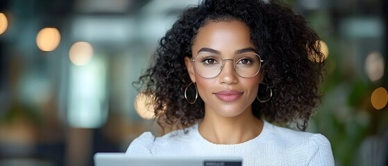 Wall Mural - focused woman holding credit card and typing on laptop while completing an online banking transactio